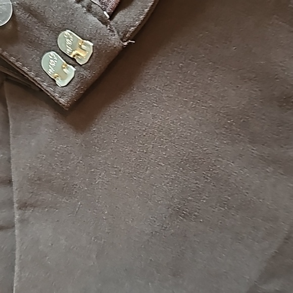 Wide leg pants, Brown. Size:1 - Picture 3 of 4